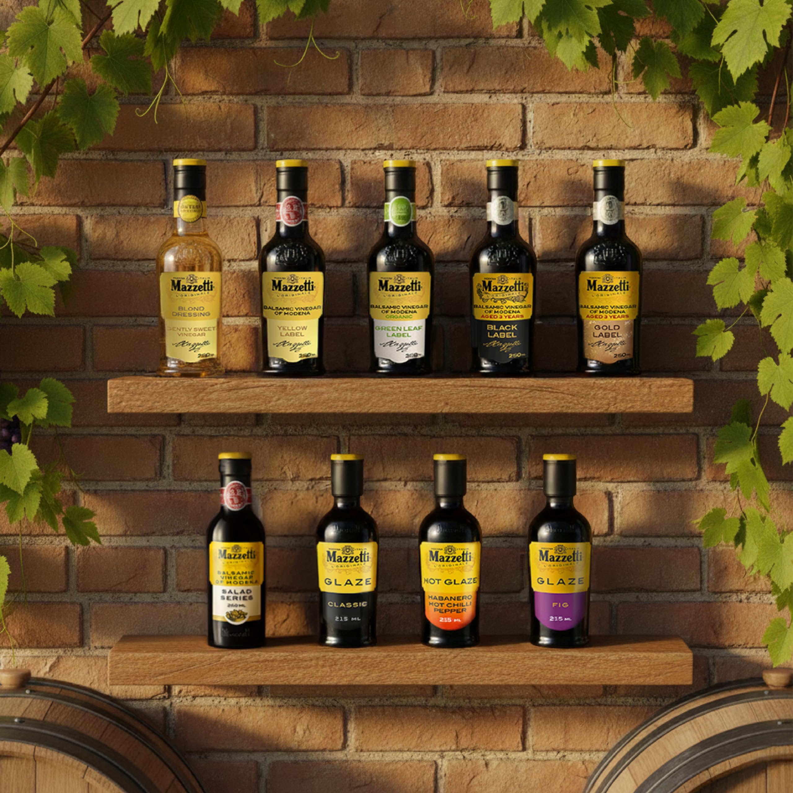 Mazzetti Aged Balsamic Vinegar of Modena - Sweet, Thick, Rich | 250ml 5