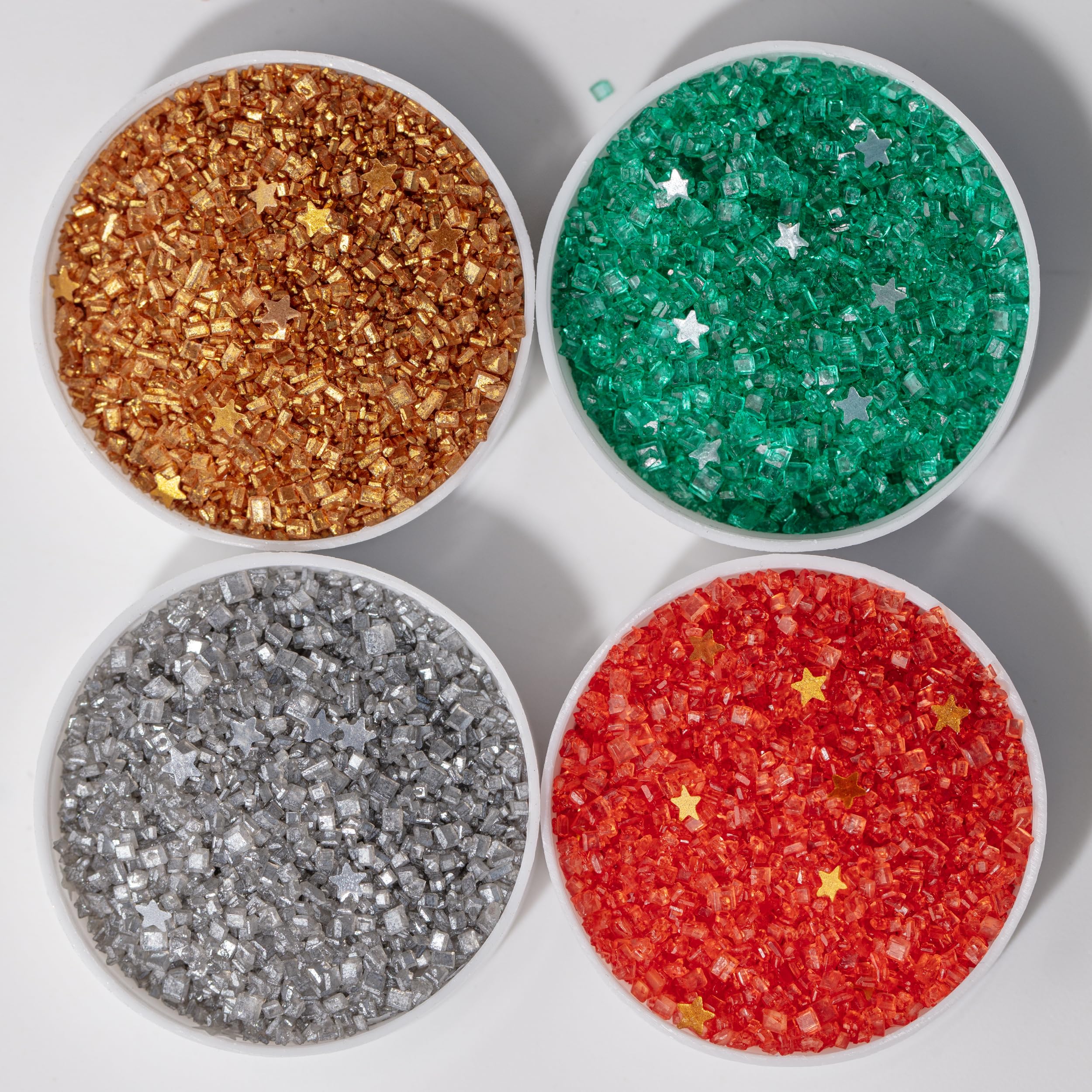 PME - Classic Christmas Edible Stardust Set of 4 (120g) 1