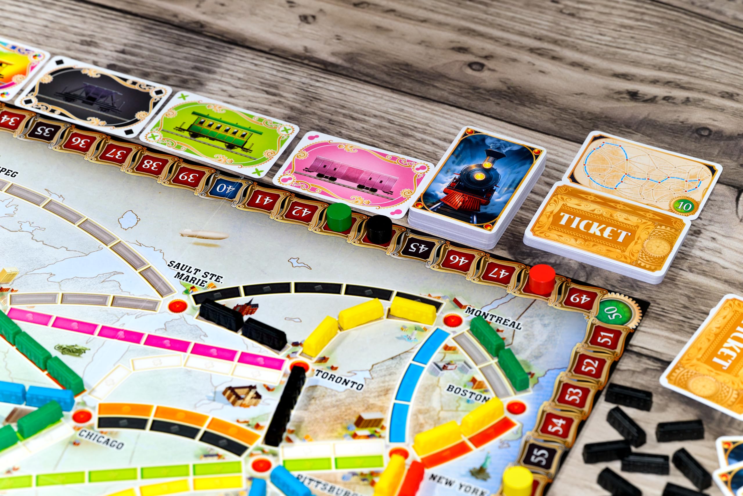 Asmodee Ticket to Ride Family Board Game for 2-5 Players 6