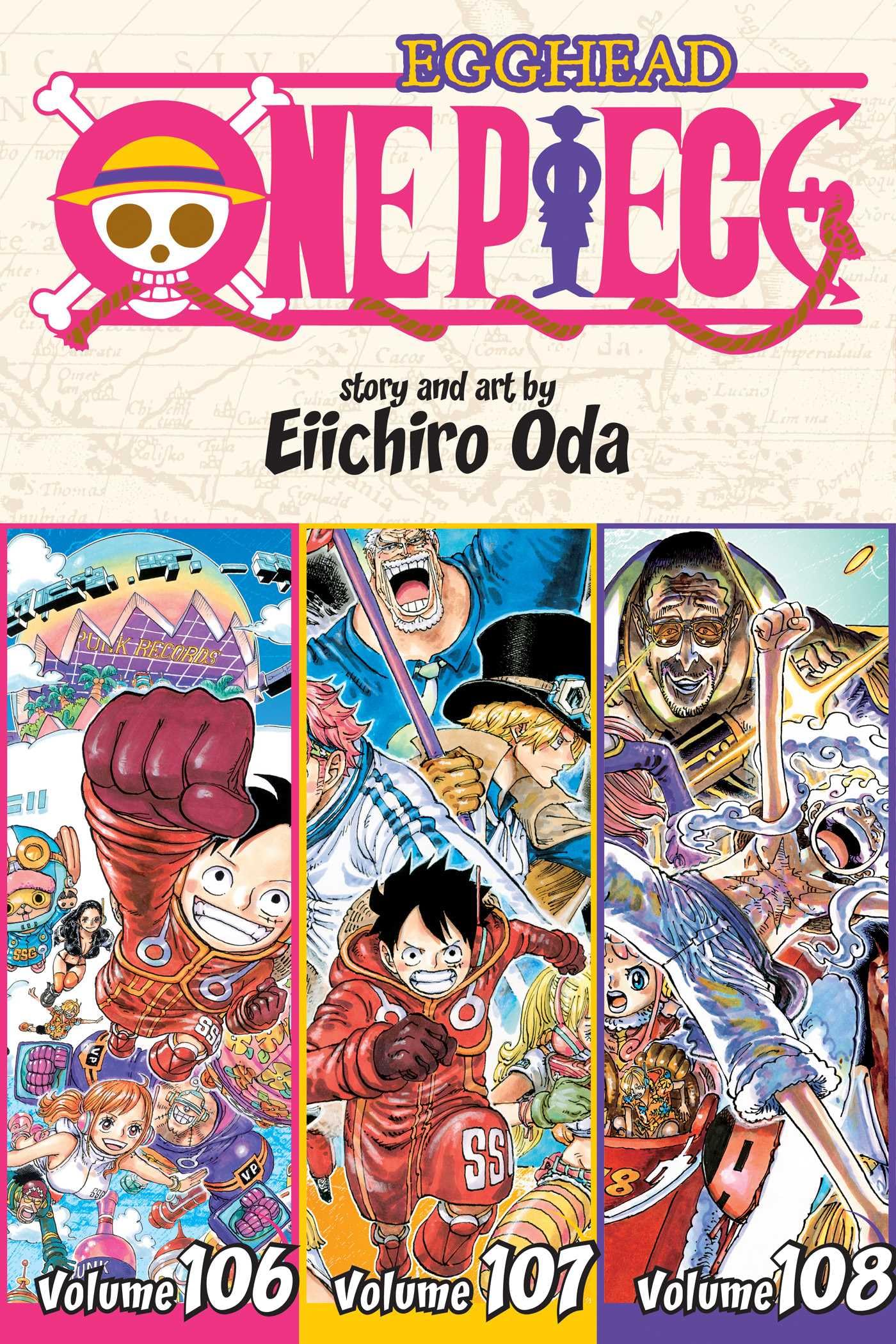 Viz Media One Piece (Omnibus Edition), Vol. 36: Includes vols. 106, 107 & 108 | Paperback
