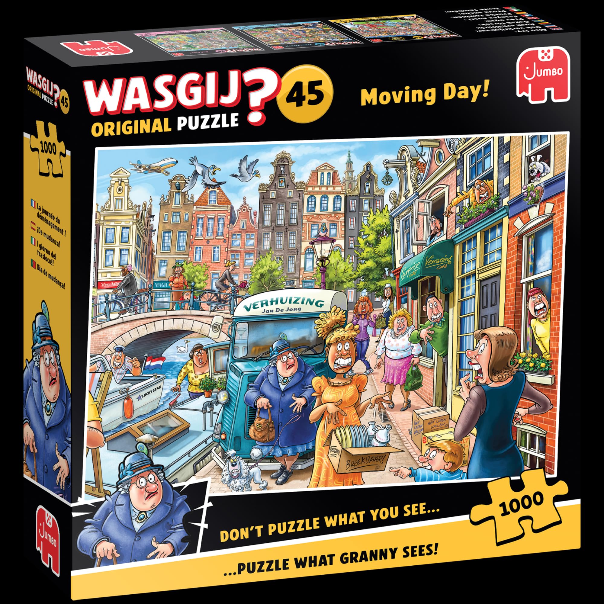 Wasgij Original 45: Moving Day - 1000 Piece Puzzle for Adults 5
