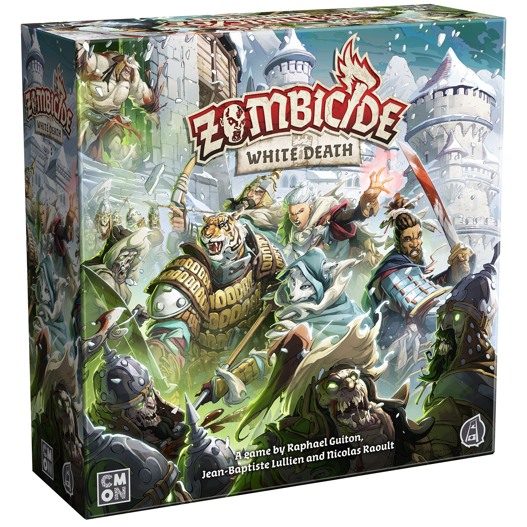 CMON Zombicide: White Death Board Game | Ages 14+ | 1-6 Players | 60 Min 1