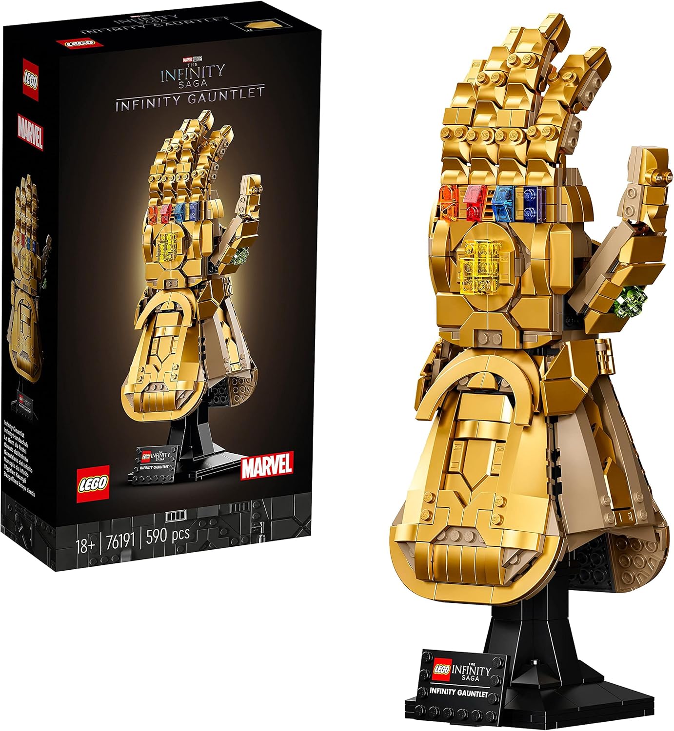 LEGO Marvel Infinity Gauntlet 76191 - Collectible Thanos Glove Building Set for Adults 1