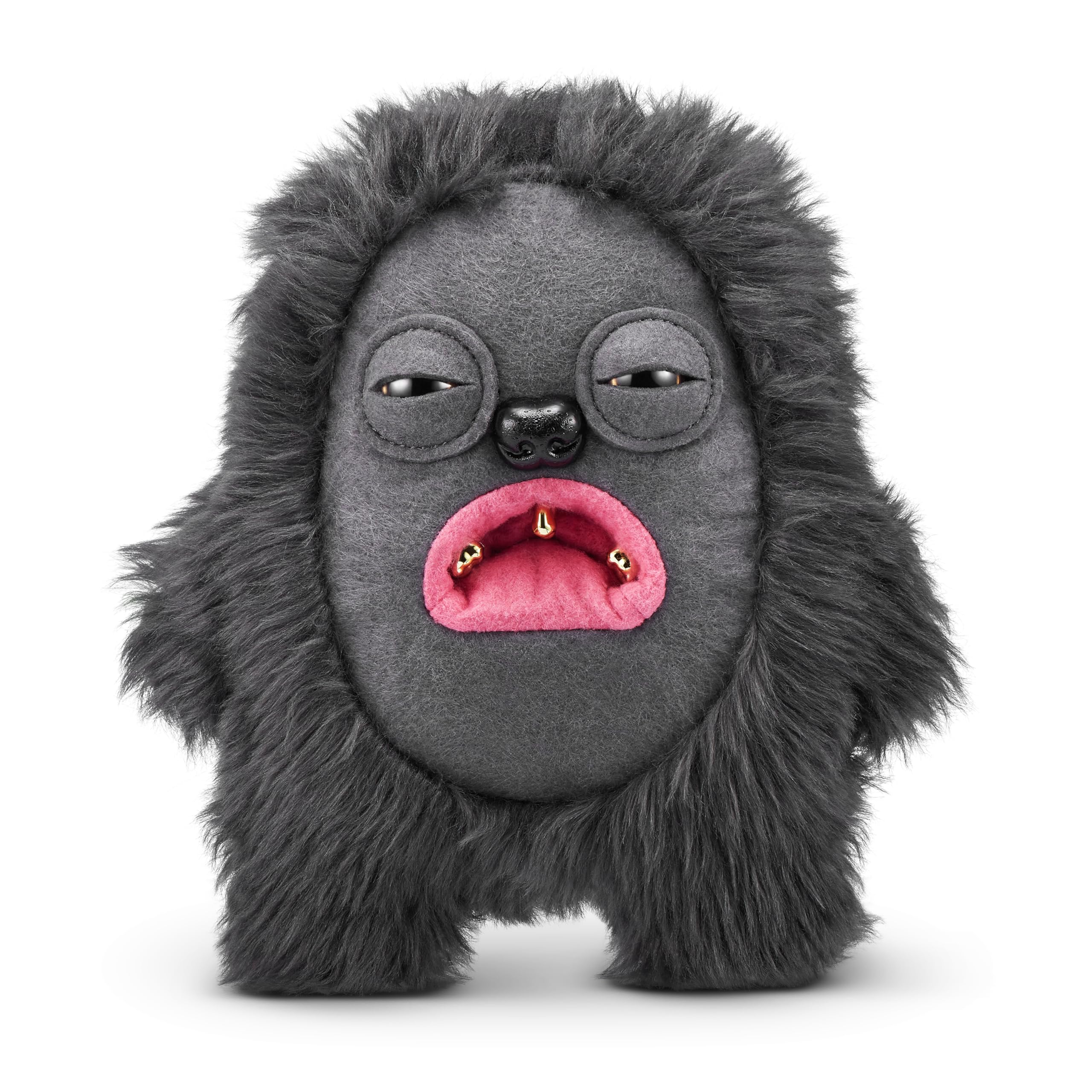 Fuggler Gold Fuggs by ZURU - Funny Ugly Monster Plush Collectible Toy, 9" Hedge Grog Edition 1