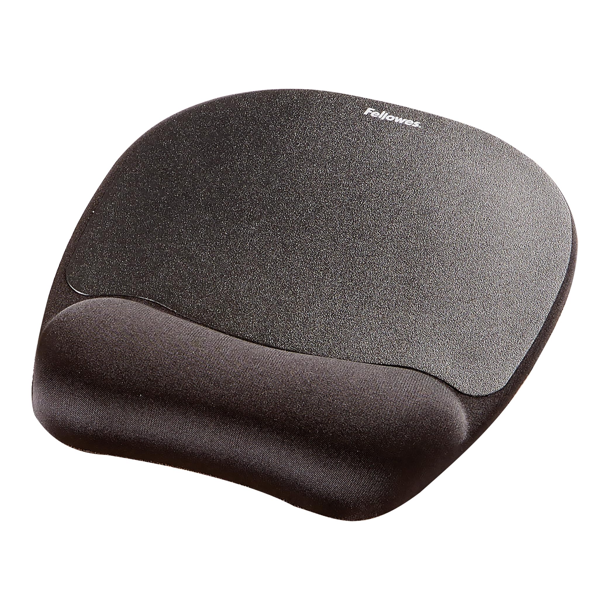 Fellowes Everyday Mousepad with Wrist Support - Ergonomic Memory Foam | Black | 23.5 x 20.2cm