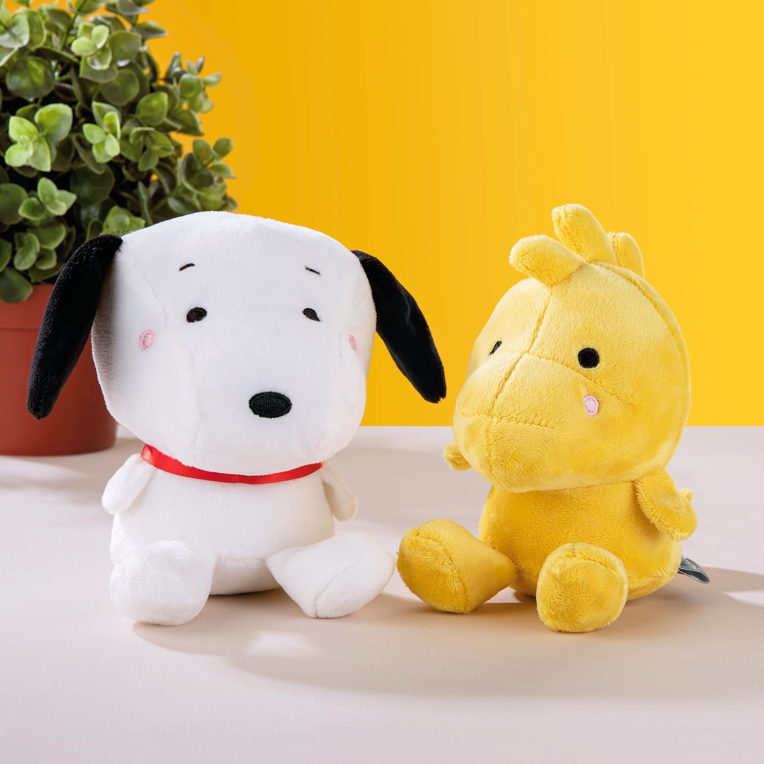 Hallmark Better Together SNOOPY and WOODSTOCK Magnetic Soft Plush Pair | Ages 1+ | H14cm