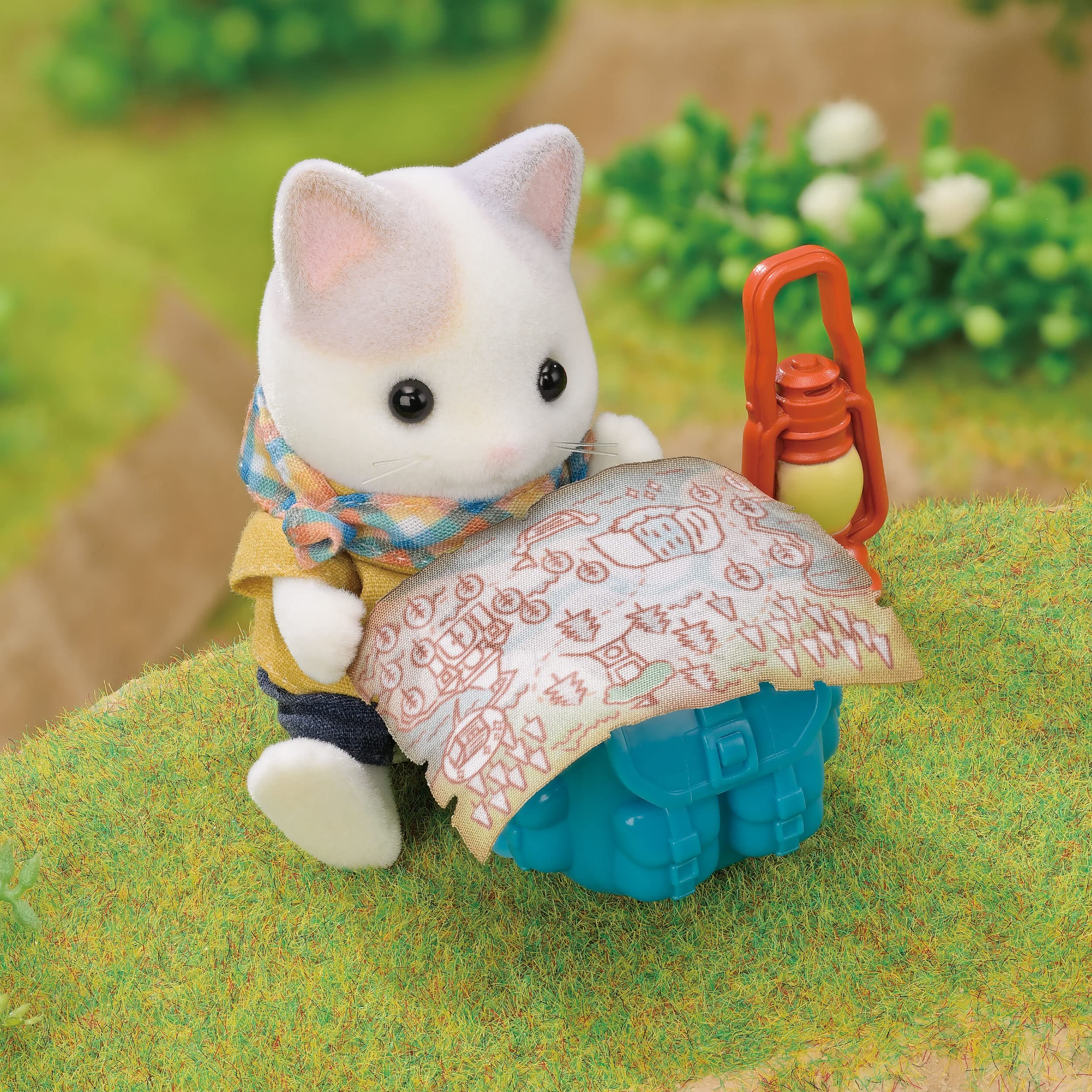Sylvanian Families 5763 Exciting Exploration Set - Latte Cat Brother & Baby | Ages 3+ 7
