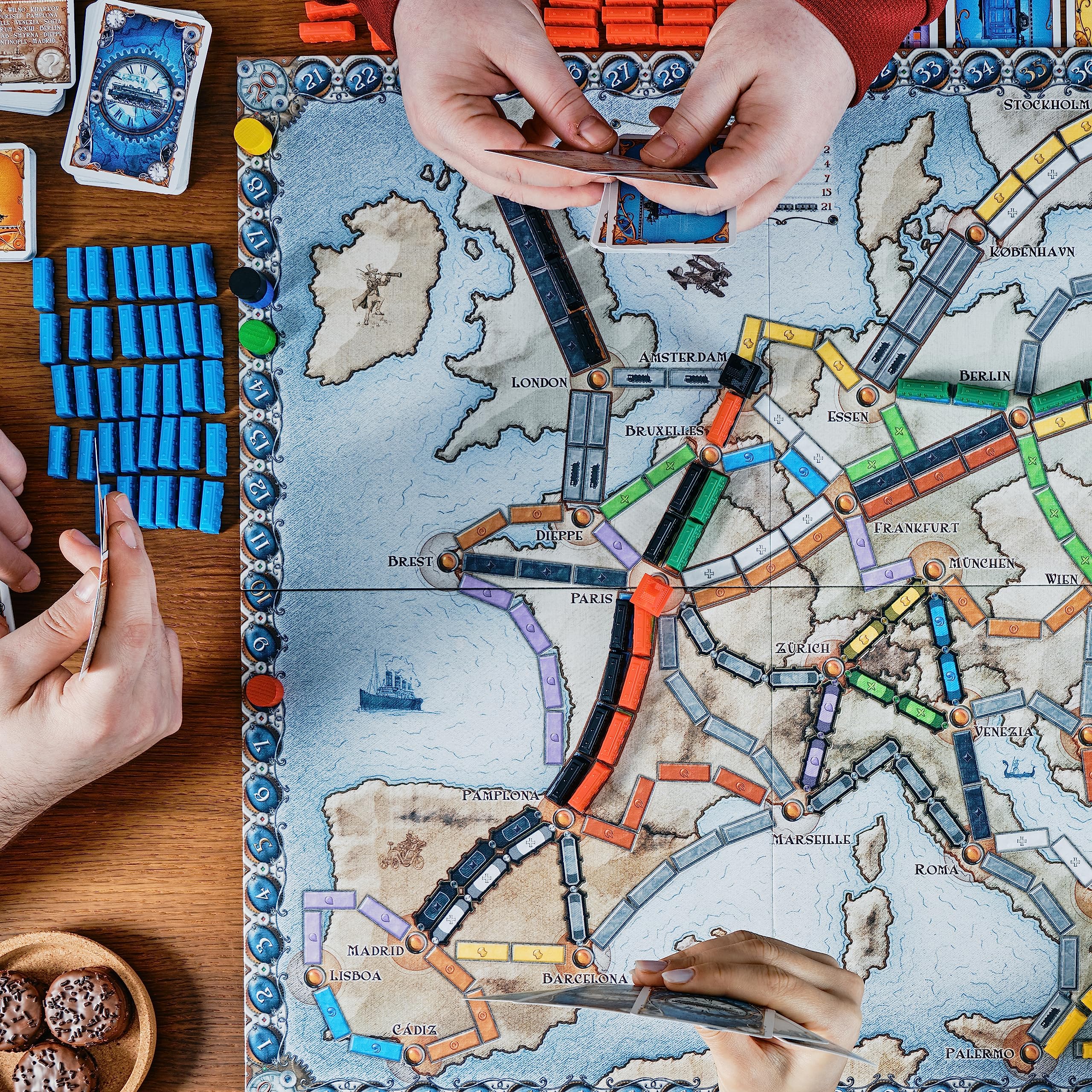 Days of Wonder Ticket to Ride First Journey Europe Board Game 7