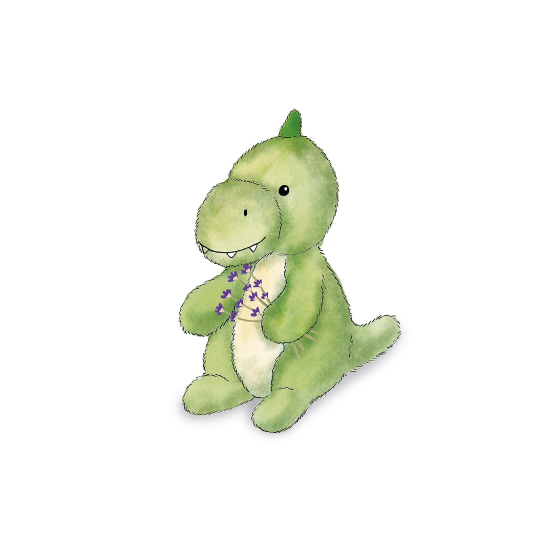 Warmies - Baby Dinosaur Green Heatable Plush Toy