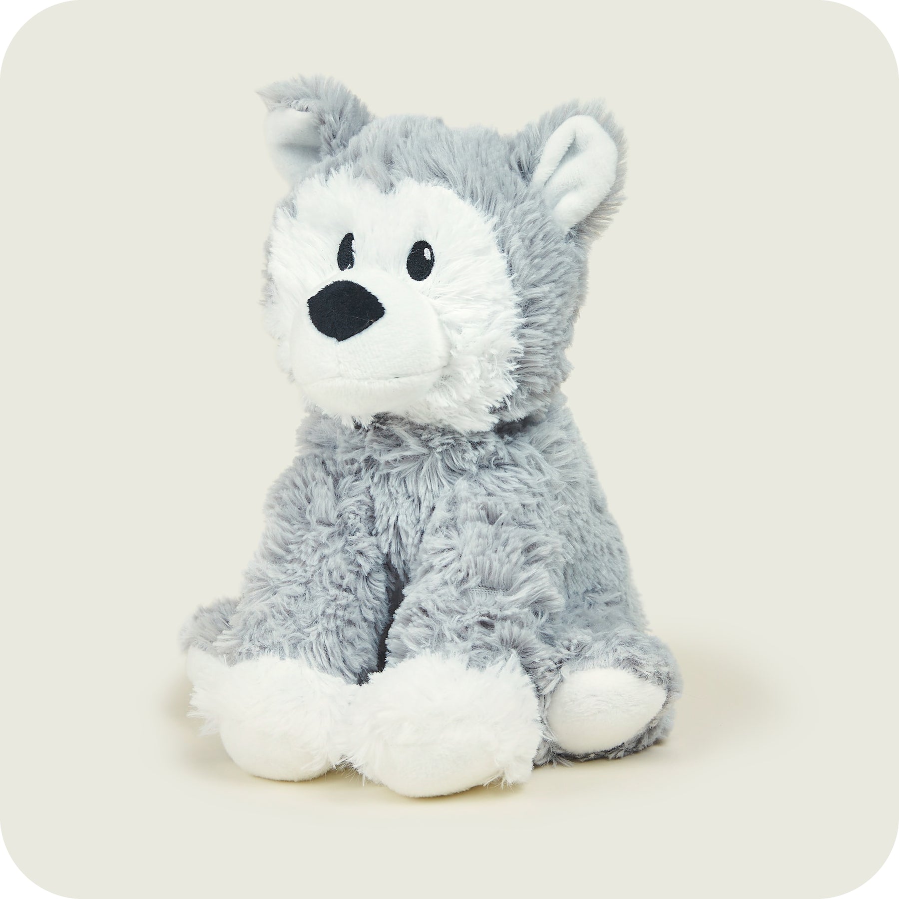 Warmies Husky 13" Heatable Plush Toy with French Lavender Scent 1