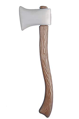 Smiffys Medieval Wood Effect Plastic Axe (25273)