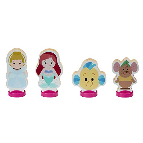 Holzprinzessin 4-Figuren-Set - Stile variieren