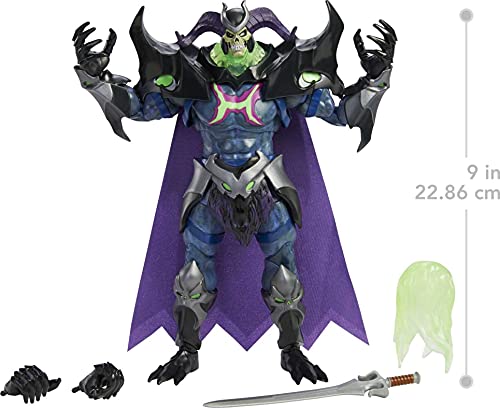 Masters of the Universe Masterverse Revelation Skelegod Action Figure - 9-Inch Collectible with 30 Points of Articulation