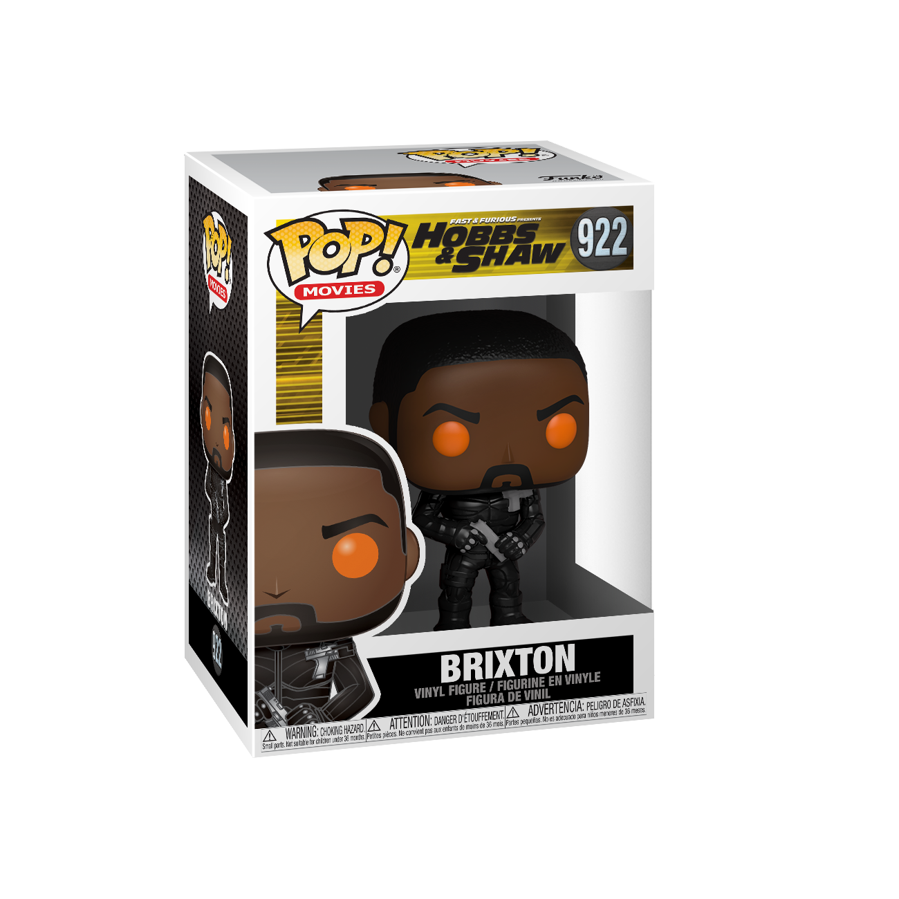 Funko Pop! Movies Hobbs & Shaw - Brixton Vinyl Figure #922 (47754) 1
