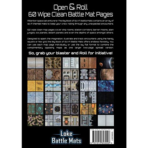 Loke Battle Mats - Big Book of Sci-Fi Battle Mats 2