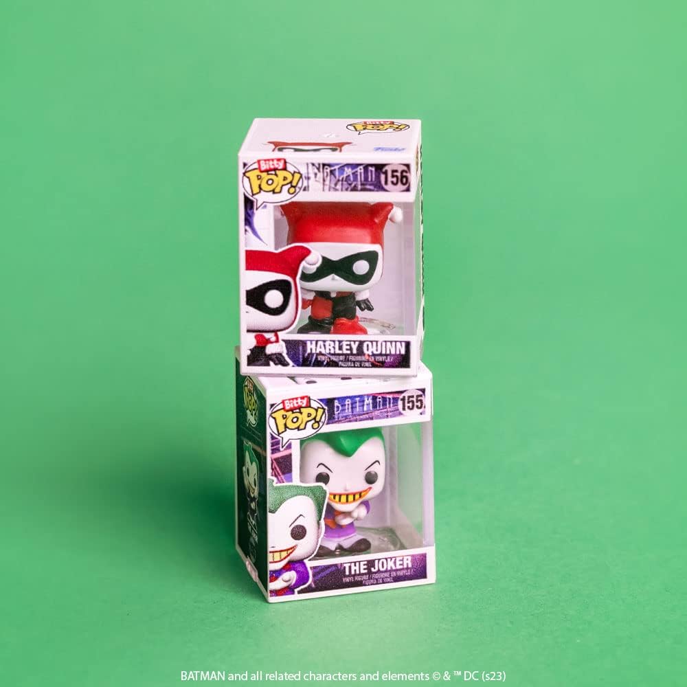 Funko Bitty Pop! DC Comics 4-Pack Series 1 - Batman, Robin, Scarecrow & Mystery Vinyl Figures (71311) 11