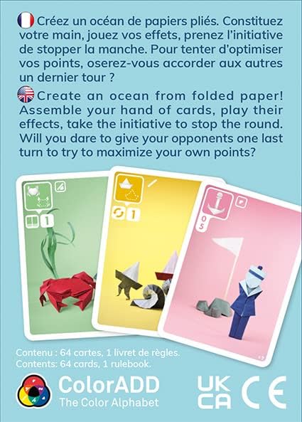 Asmodee Sea Salt and Paper – From 2 to 4 Players – 8 Years and Up (BOMSSP01FREN)
