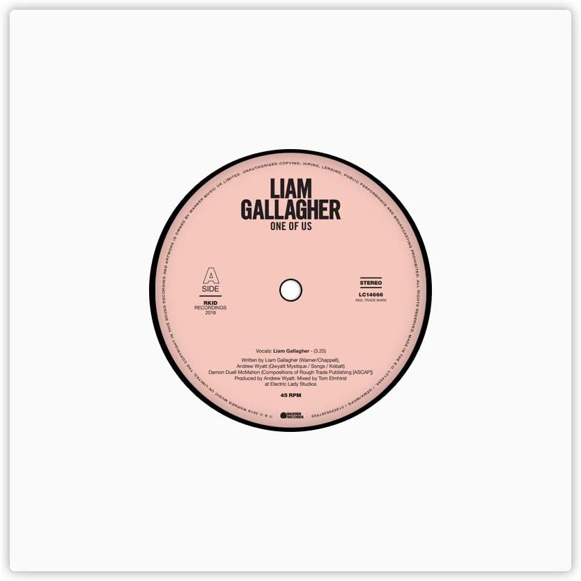 Liam Gallagher – One of Us [7" VINYL]