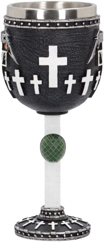 Nemesis Now Metallica Master of Puppets Resin Goblet with Stainless Steel Insert