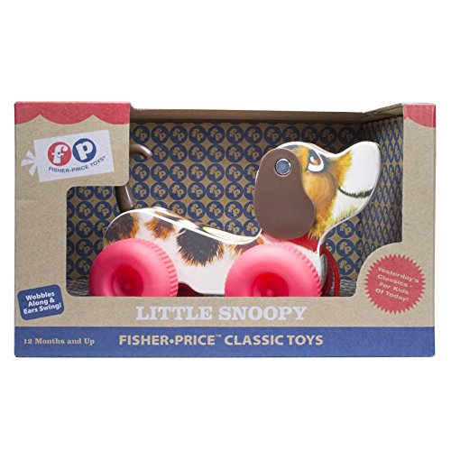 Snoopy in legno classico Fisher Price