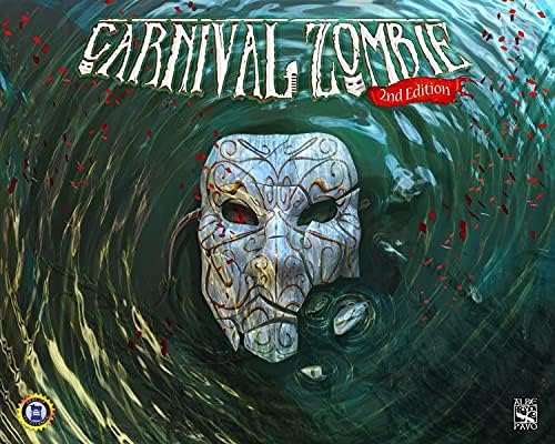 Albe Pavo | Carnival Zombie 2nd Edition | Cooperative Board Game | Ages 14+ | 1-6 Players | 45+ Minutes Playing Time
