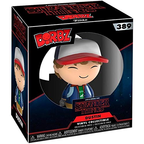 Funko 21793 Dorbz: Stranger Things - Dustin figura in vinile da collezione, 7,62 cm