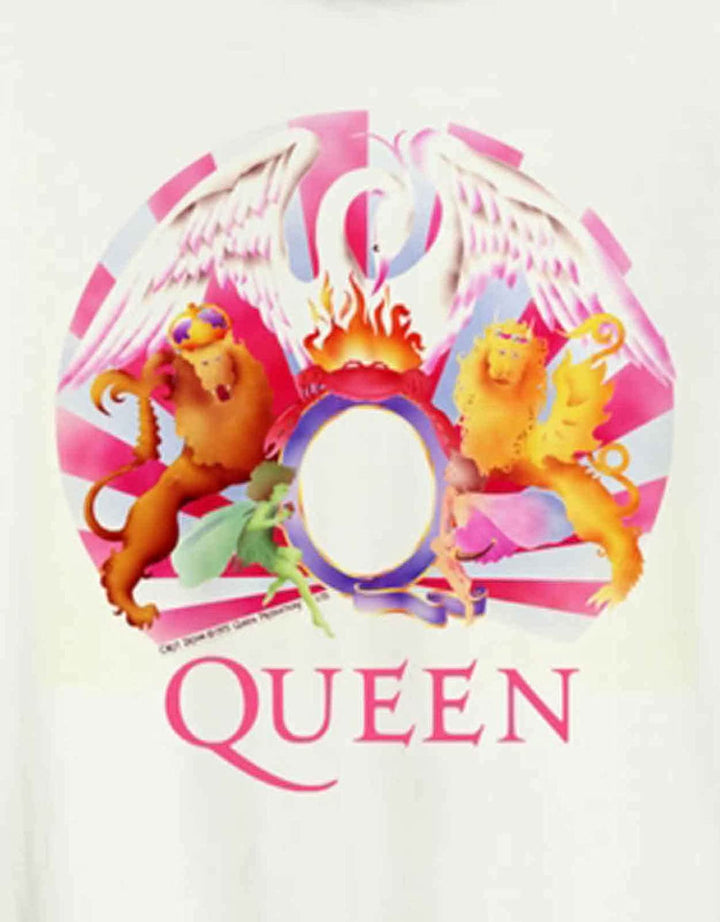 Queen Amplified Collection - Night at The Opera Men T-Shirt Off White XXL, 100%