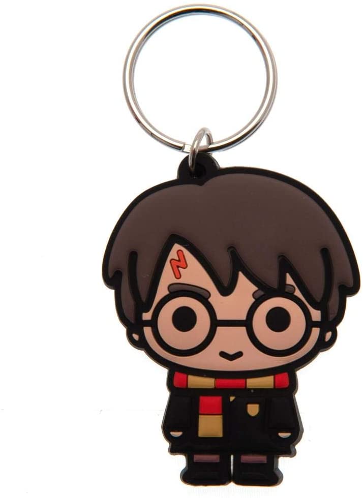 Warner Bros Harry Potter Chibi Style Rubber Keychain 1