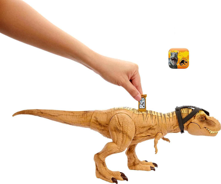 Jurassic World Hunt 'n Chomp Tyrannosaurus Rex Action Figure with Sound & AR Features