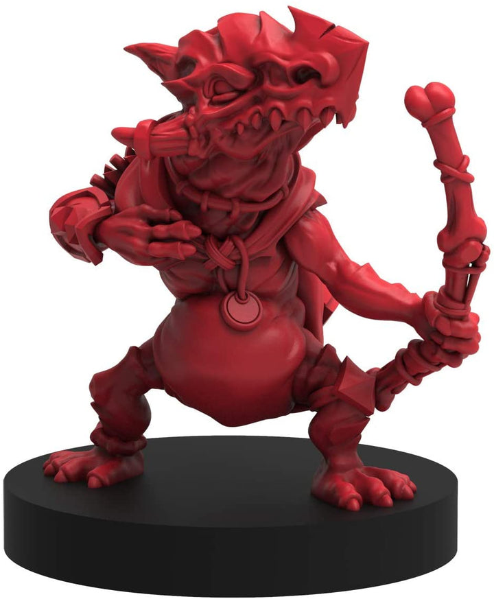 Epic Encounters: Shrine of the Kobold Queen – RPG-Fantasy-Rollenspiel-Tischspiel mit 20 Miniaturen, doppelseitiger Spielmatte und Game-Master-Abenteuerbuch mit Monsterstatistiken, 5E-kompatibel