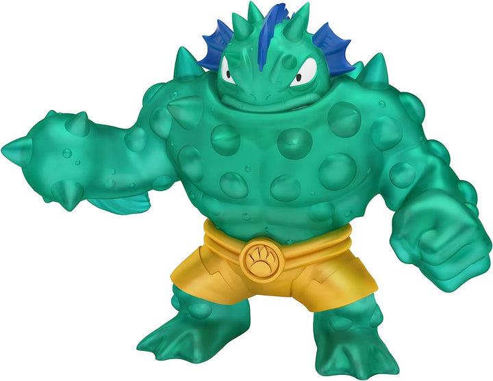 Helden von Goo Jit Zu Deep Goo Sea Foogoo Heldenpaket. Super Oozy, mit Glibber gefülltes Spielzeug.