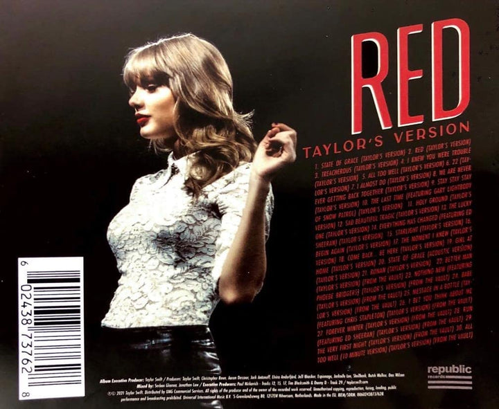 Taylor Swift - Red (Taylor's Version) [2 CD Box Set]