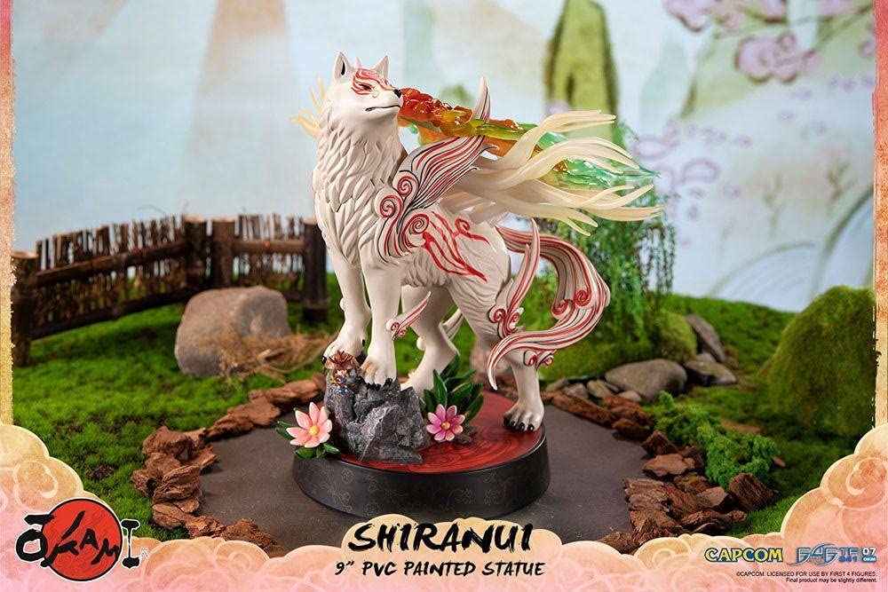 First4Figures Okami: Shiranui (Standardpose) PVC-Figur, Schwarz