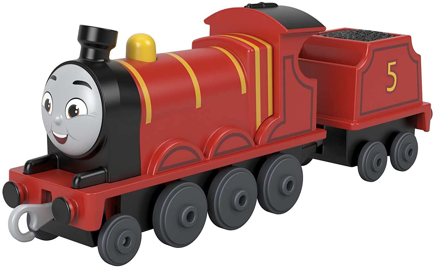 Fisher-Price Thomas & Friends James Die-Cast Push-Along Train Engine - Ages 3+ 1