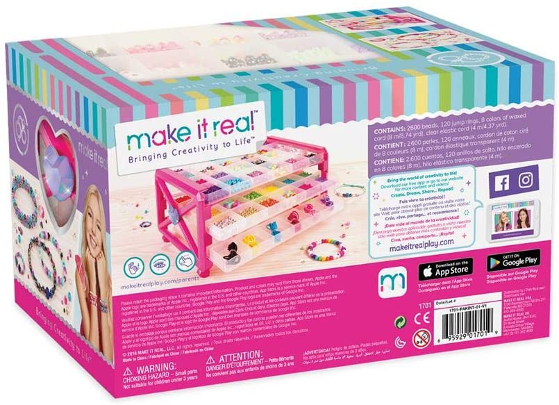Make It Real Ultimate Jewellery Station (2,600 Pcs)