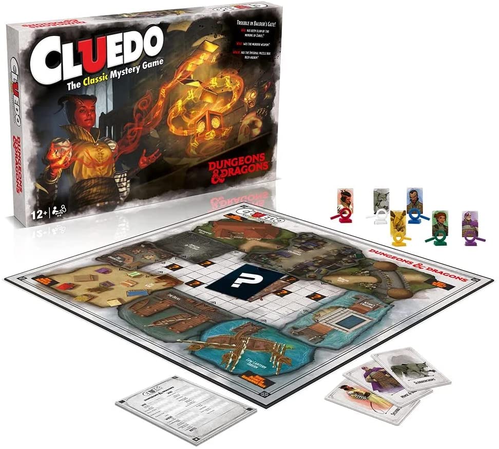 Dungeons and Dragons Cluedo Mystery Brettspiel