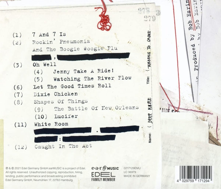 Deep Purple – Turning To Crime [Audio-CD]