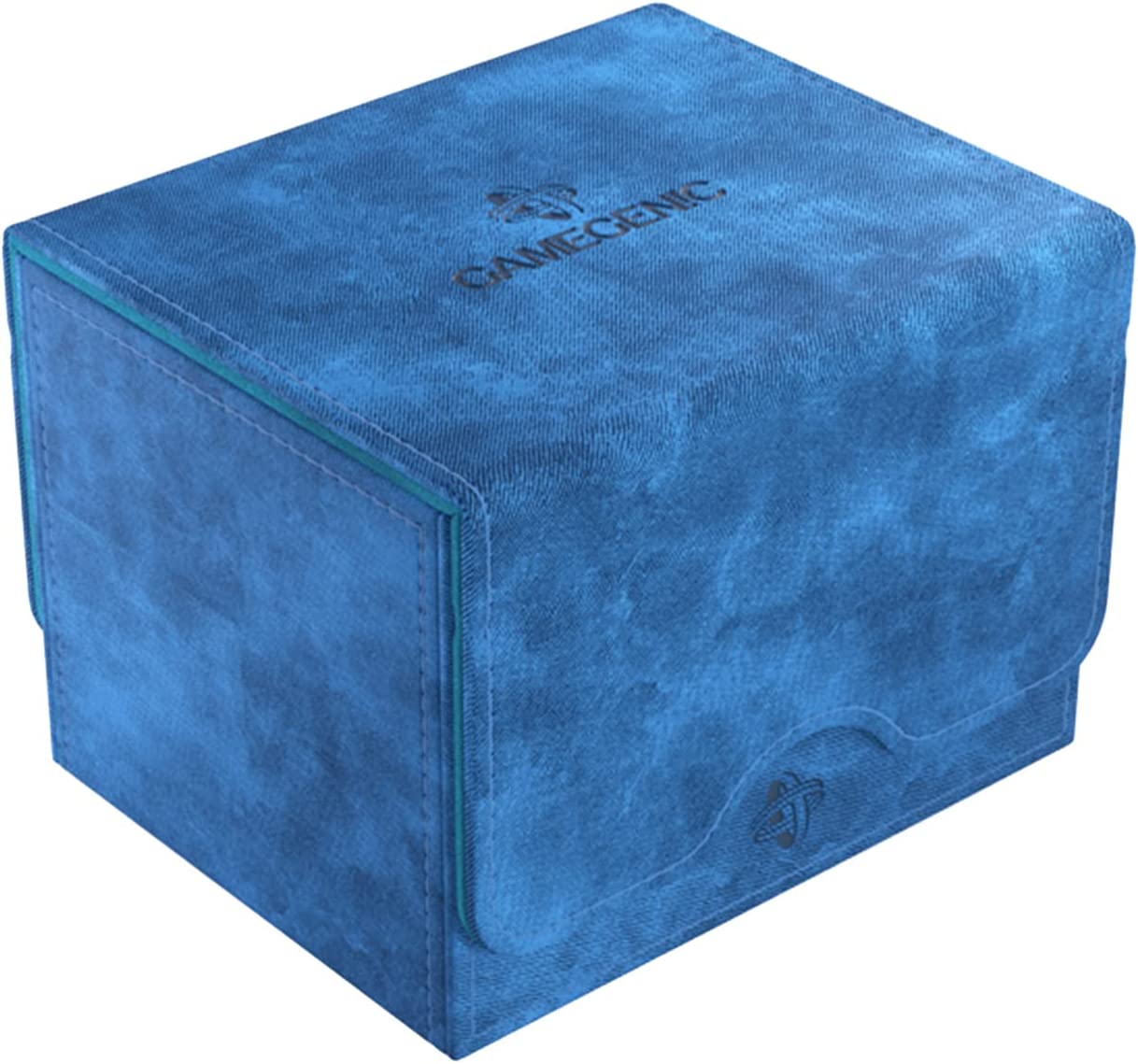 Gamegenic Sidekick 100+ XL Card Box - Holds 100 Double-Sleeved Cards, Blue 1