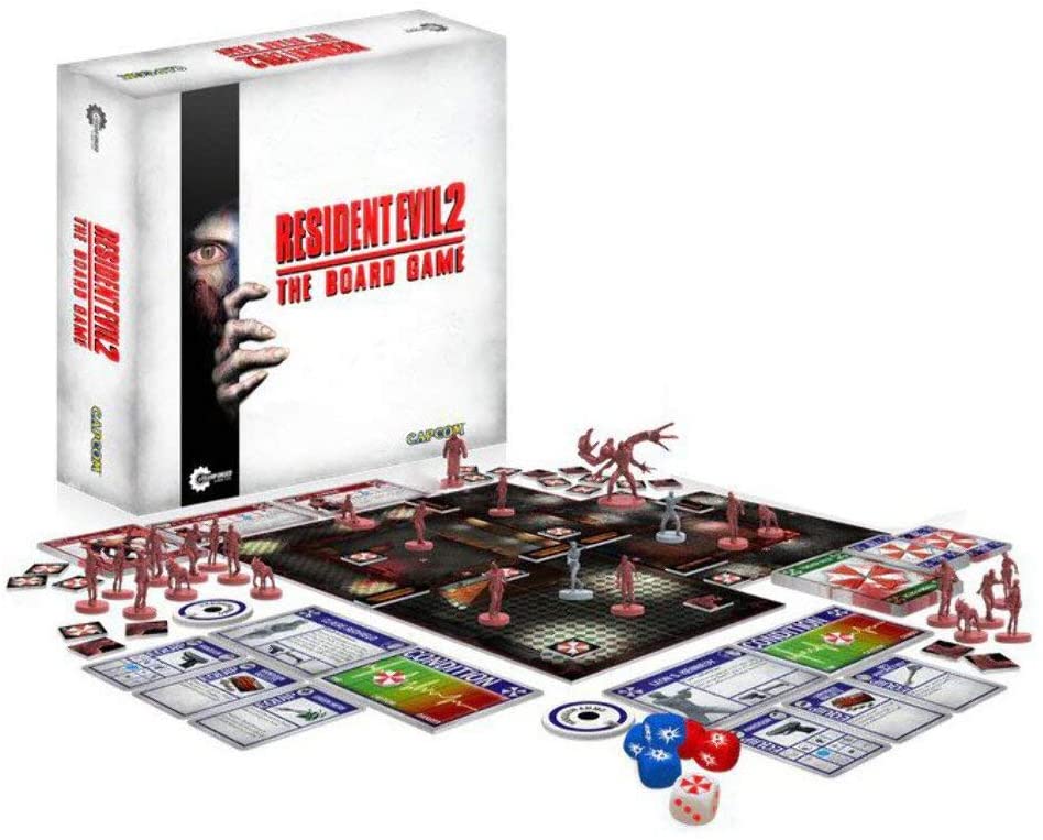 Steamforge Games SFRE2001 Resident Evil 2: Das Brettspiel, mehrfarbig