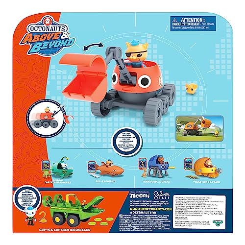 Octonauts 61169 Figur &amp; Fahrzeug TG-3, Mehrfarbig