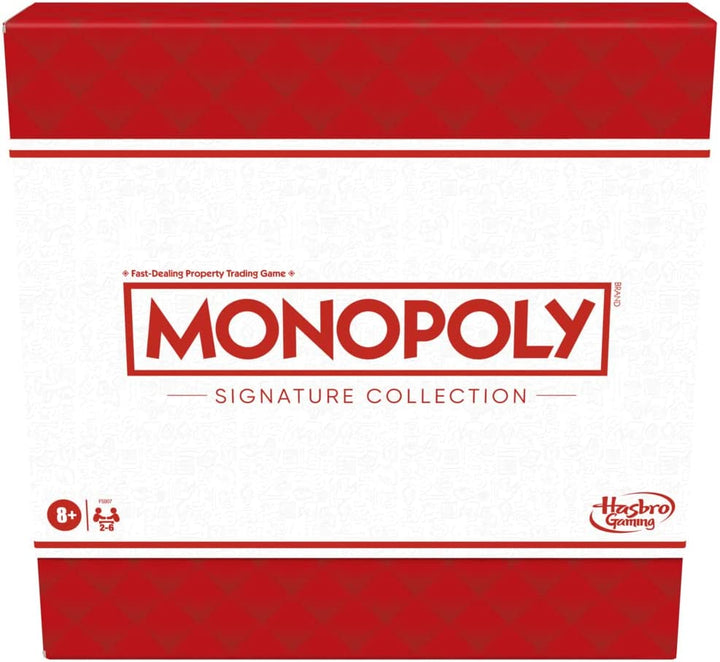 Monopoly Signature Collection Familienbrettspiel für 2 bis 6 Spieler, Premium-Paket