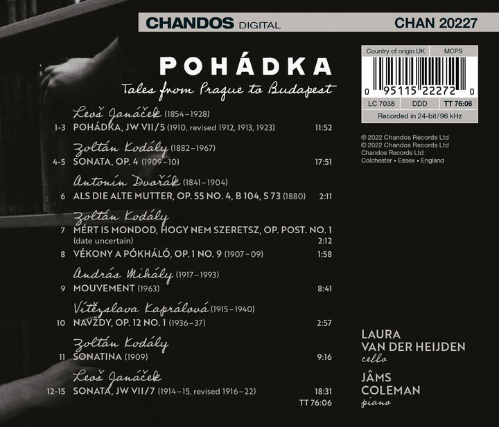 Laura van der Heijden & Jâms Coleman - Pohadka [Audio CD]