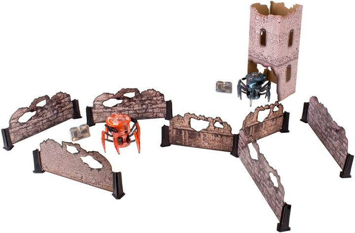 HEXBUG Battle Ground Tower - Infrared Remote-Controlled Spider Arena for Ages 8+
