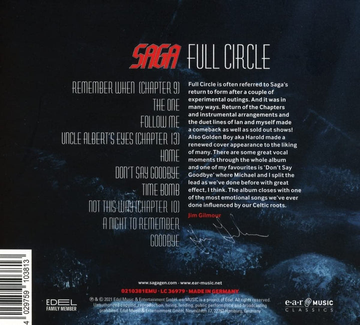 Saga – Full Circle [Audio-CD]