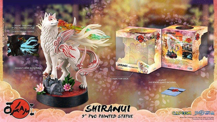 First4Figures Okami: Shiranui (Standardpose) PVC-Figur, Schwarz