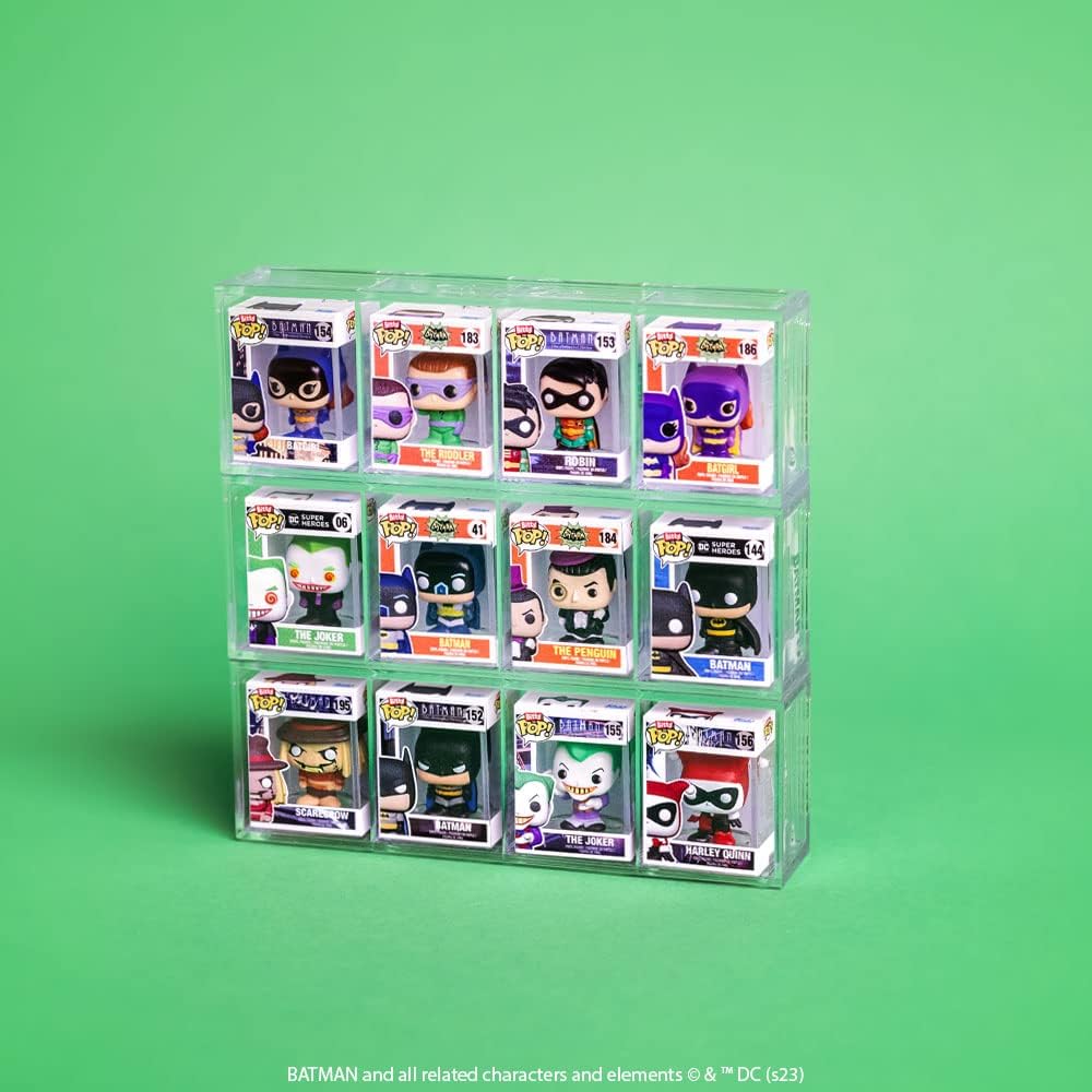 Funko Bitty Pop! DC Comics 4-Pack Series 1 - Batman, Robin, Scarecrow & Mystery Vinyl Figures (71311) 4