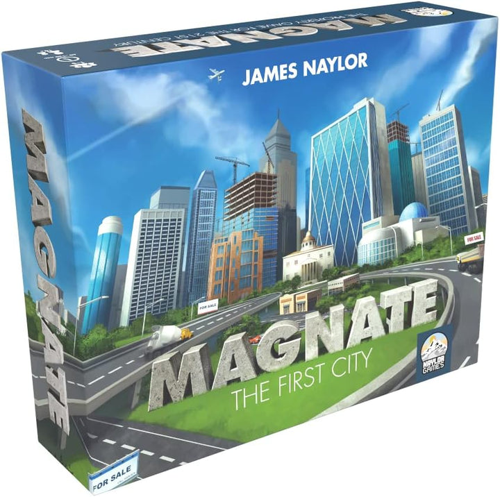 Magnate: The First City - Strategic Property Development Game for Ages 14+ (NAY-MAG001)