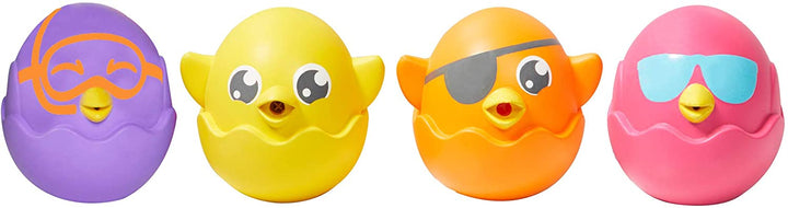 Tomy Toomies Hide & Squeak Bath Squirters Set of 4 Squeezable Baby Bath Toys