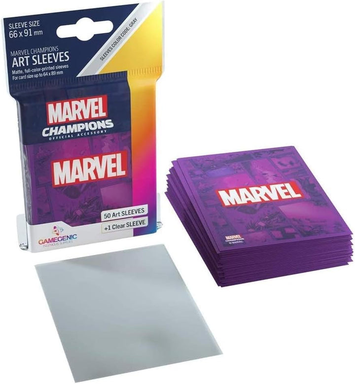 Fantasy Flight Games Marvel Champions Art Sleeves - Marvel Purple (G10108)
