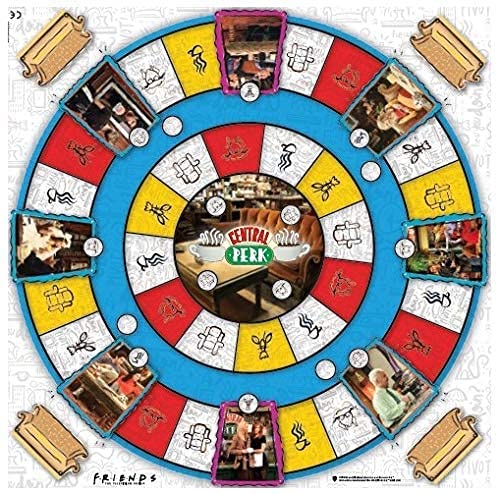 Friends Trivia Race To Central Perk Brettspiel